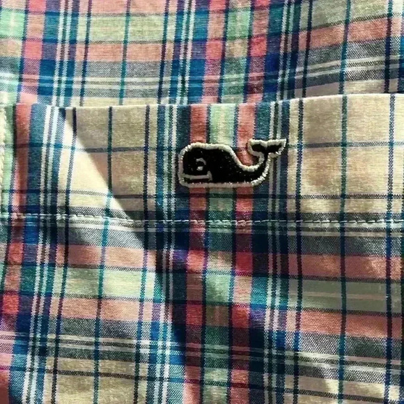 Vineyard Vines Mens Classic Fit Tucker plaid Button Down Shirt Size XXL - Picture 12 of 12